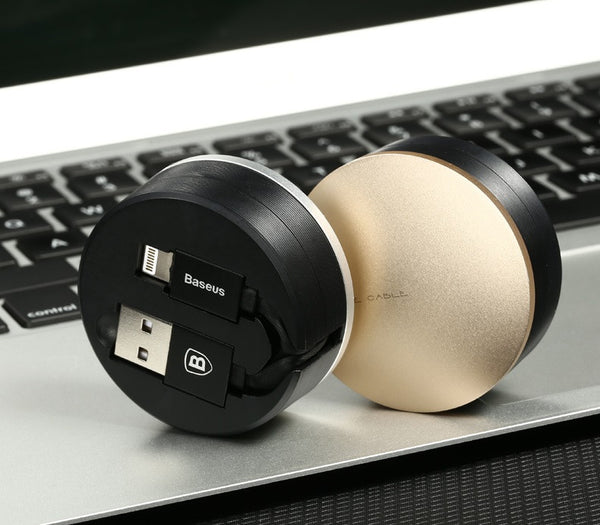 The Most Amazing & Convenient Retractable Lightning Charge & Sync Cable