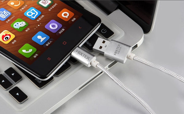 The World's First Double-Sided Reversible Micro USB Charging Cable