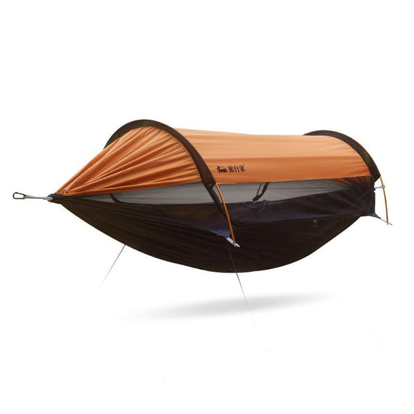 Outdoor Anti-Tipping, Mosquito-Proof, Sunshade Hammock