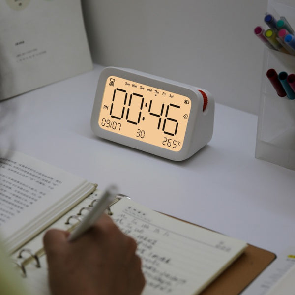 Minimalist Fashionable Smart Electronic Alarm Clock With Night Light